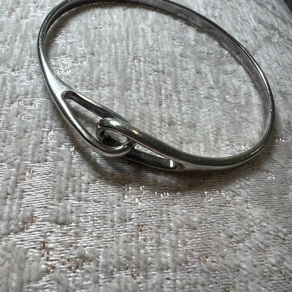 Tiffany & Co. Sterling Silver Infinity 925 Bracelet - Picture 2 of 7